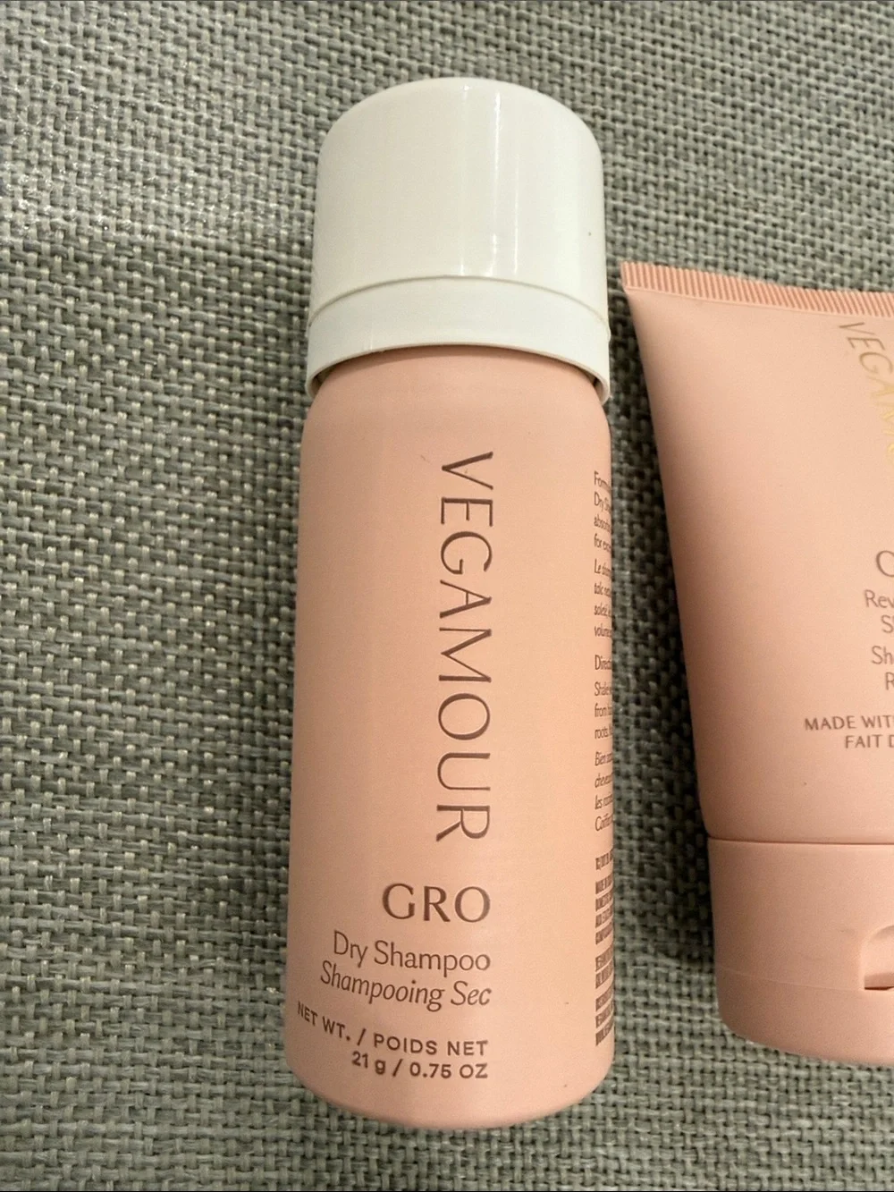 Vegamour GRO 3 pc hair care set deluxe travel size brand new